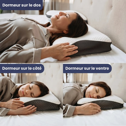 MemoForm — Oreiller Cervical à Mémoire de Forme