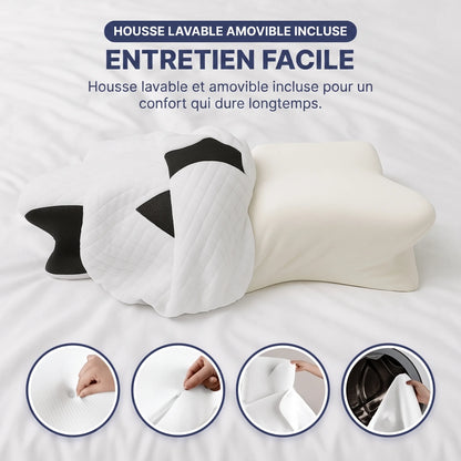 MemoForm — Oreiller Cervical à Mémoire de Forme
