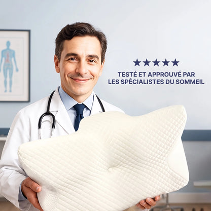 MemoForm — Oreiller Cervical à Mémoire de Forme